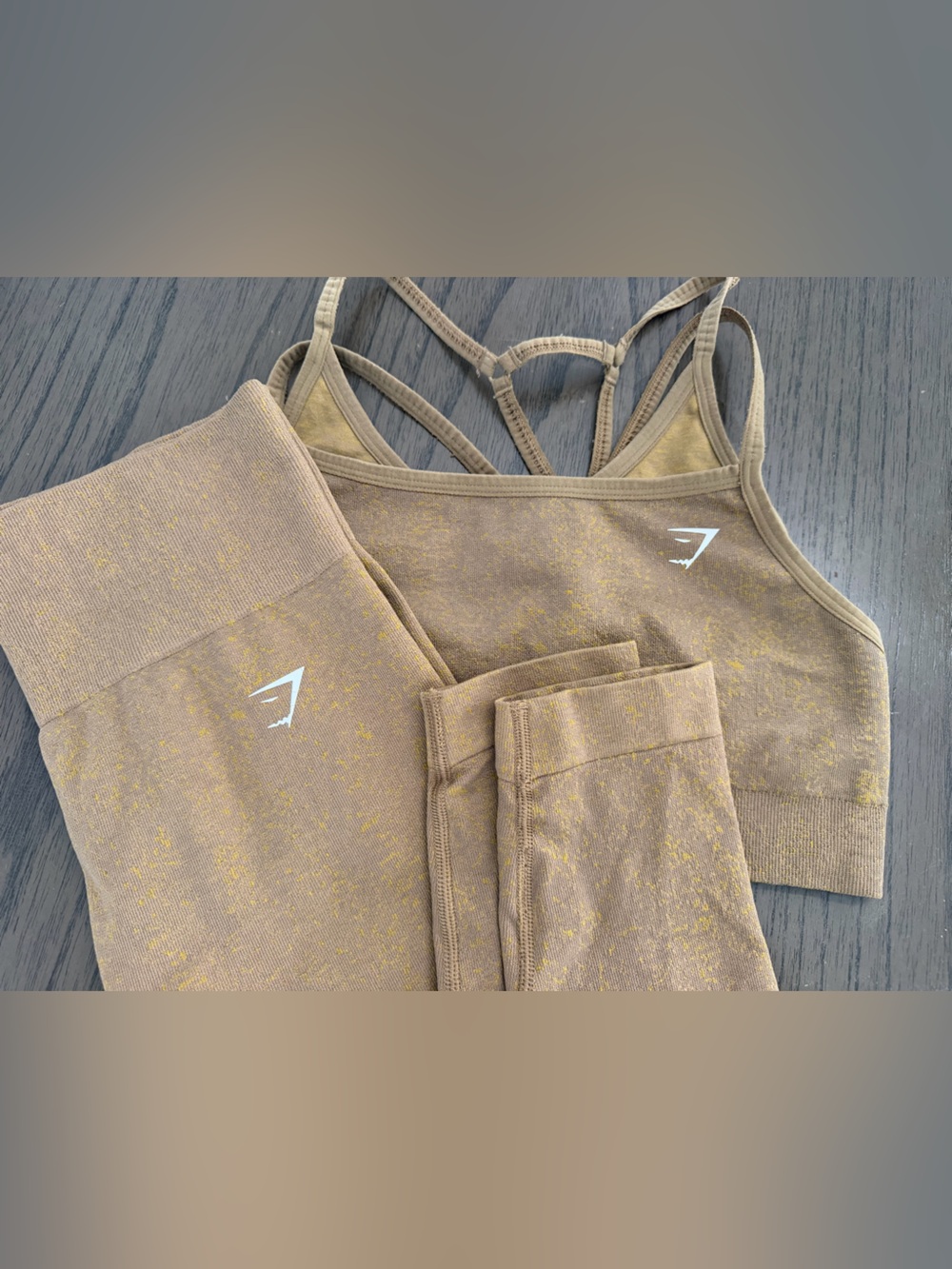 Gymshark Adapt Fleck set Small